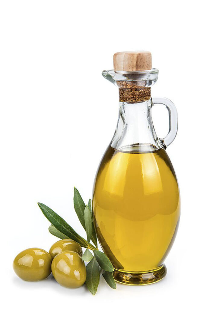 olive oil on dog skin